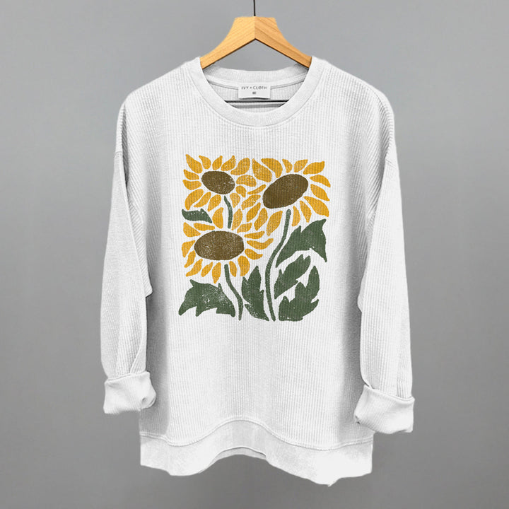 Abstract Sunflowers