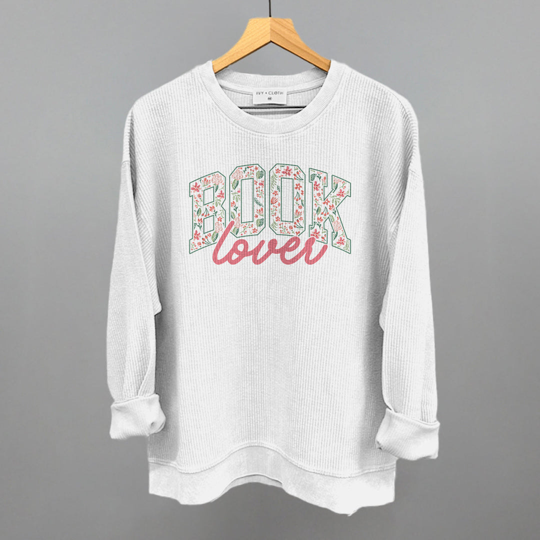 Book Lover Floral Arch + Script