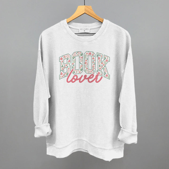 Book Lover Floral Arch + Script
