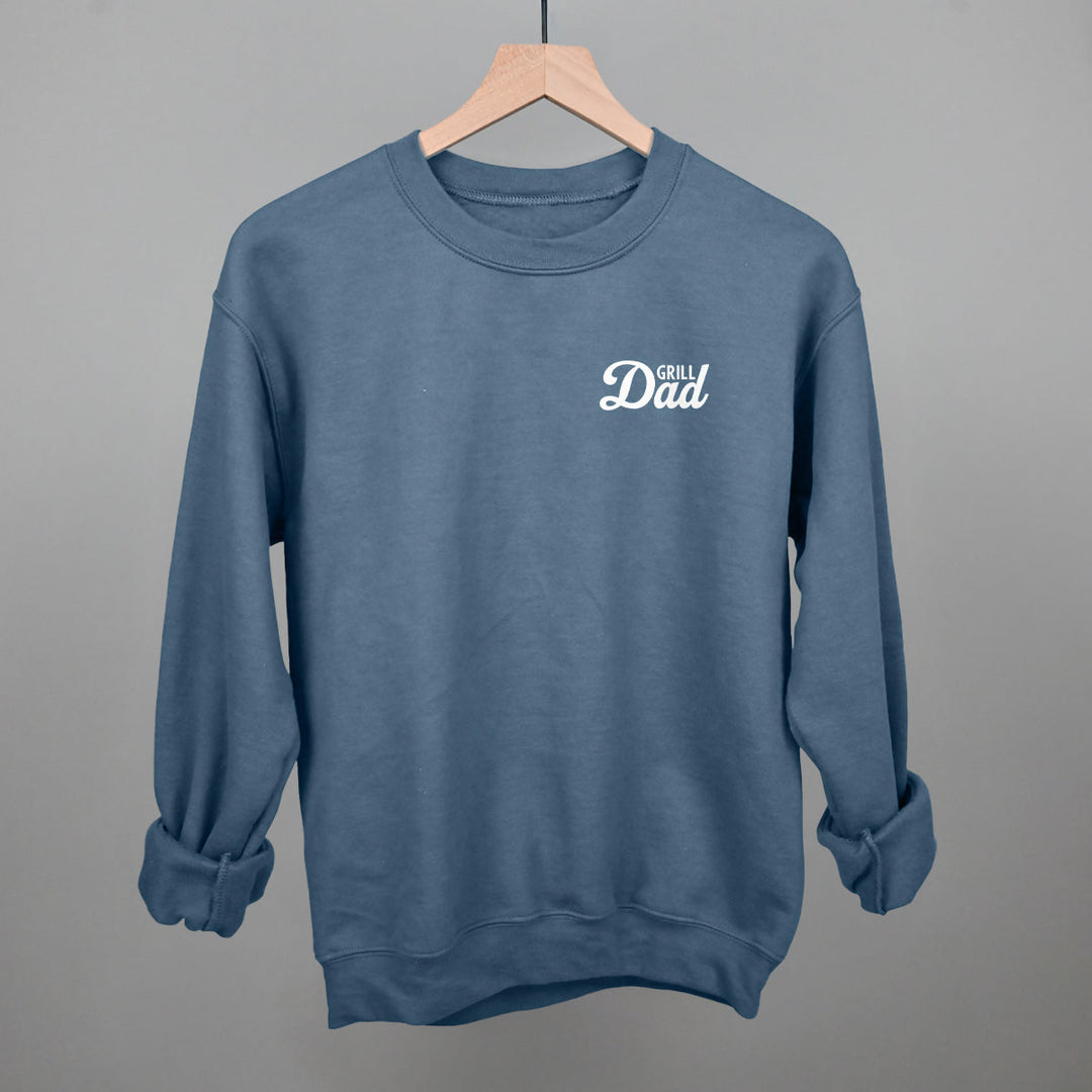 Grill Dad (White) (Left Chest)