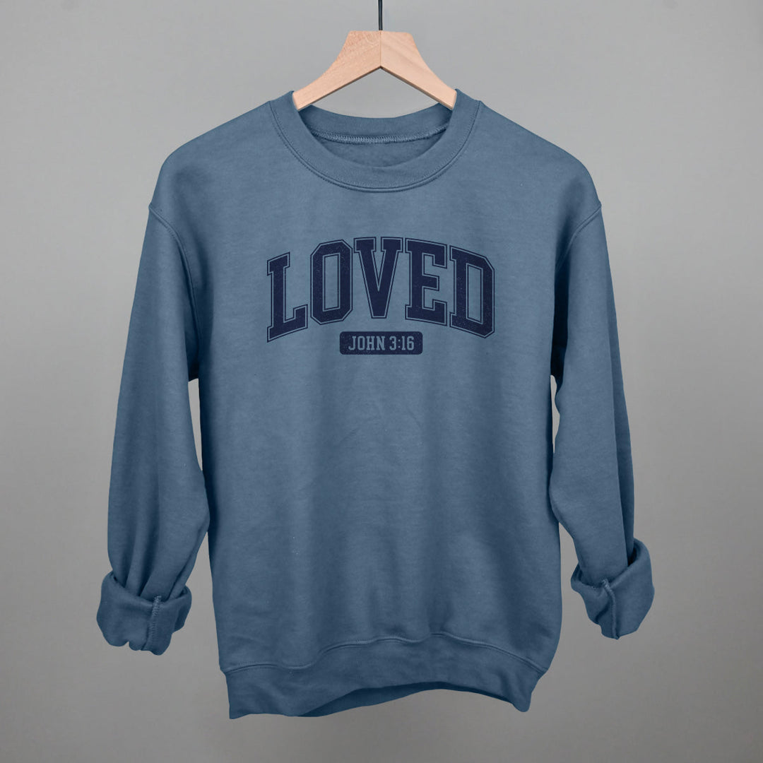 Loved John 3:16 (Navy)