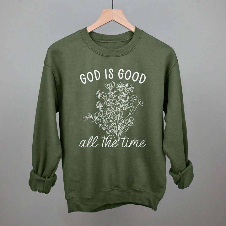 God Is Good All The Time Floral