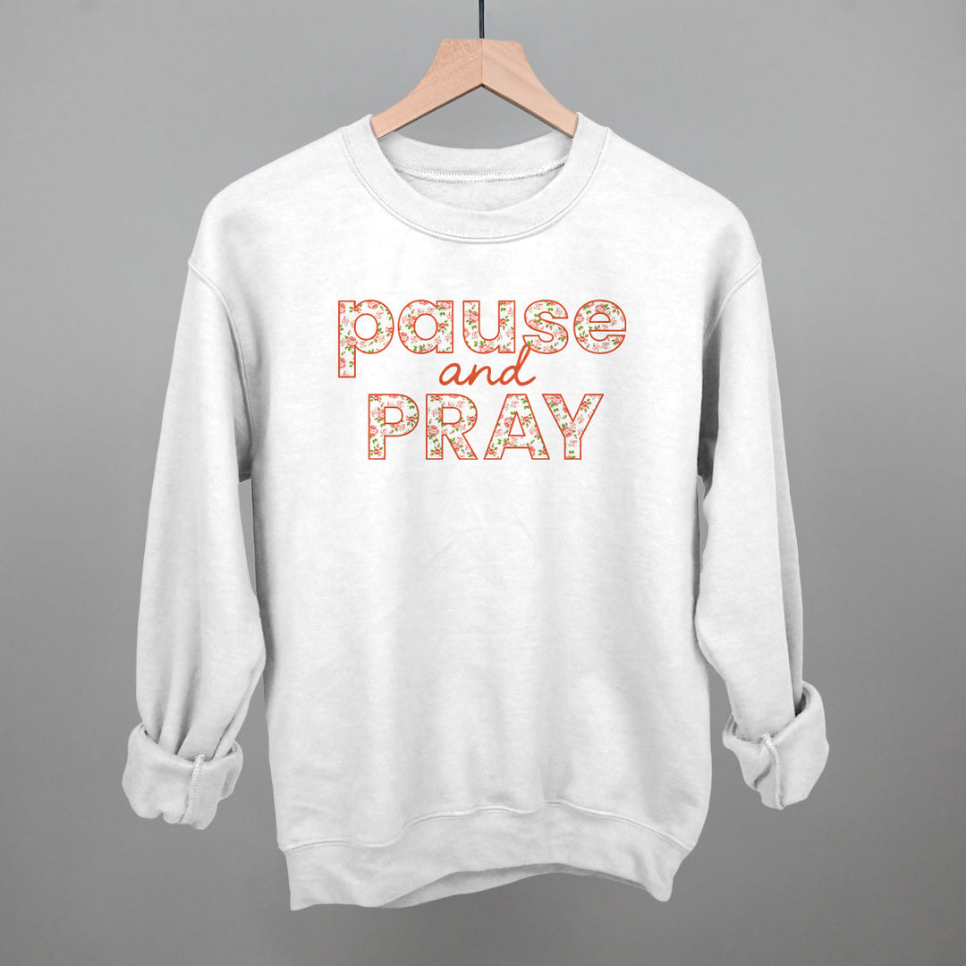 Pause And Pray Floral
