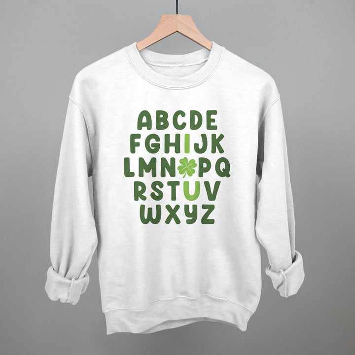 I Love You Clover Alphabet