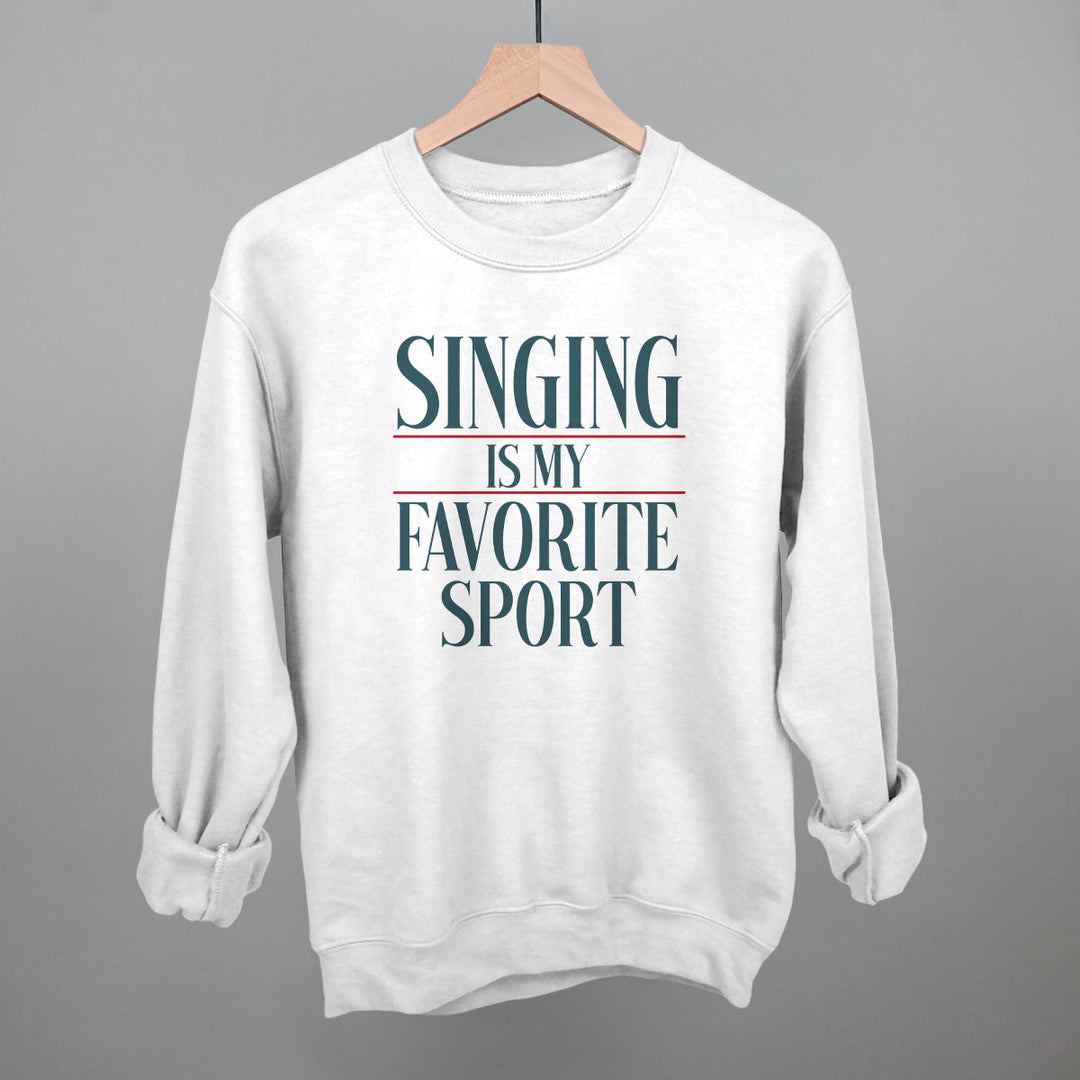 Singing Is My Favorite Sport