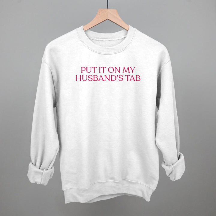Put It On My Husband's Tab (Pink)