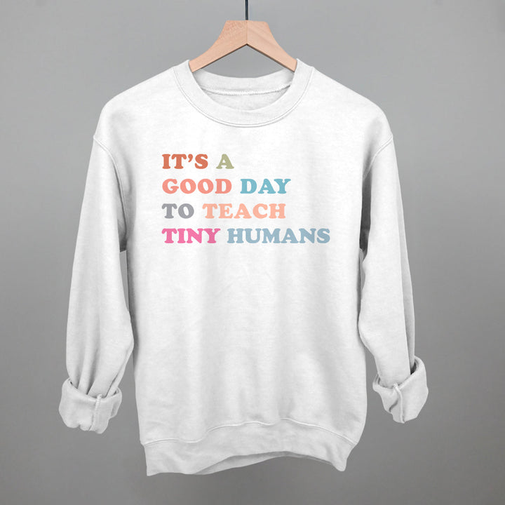 It's A Good Day To Teach Tiny Humans