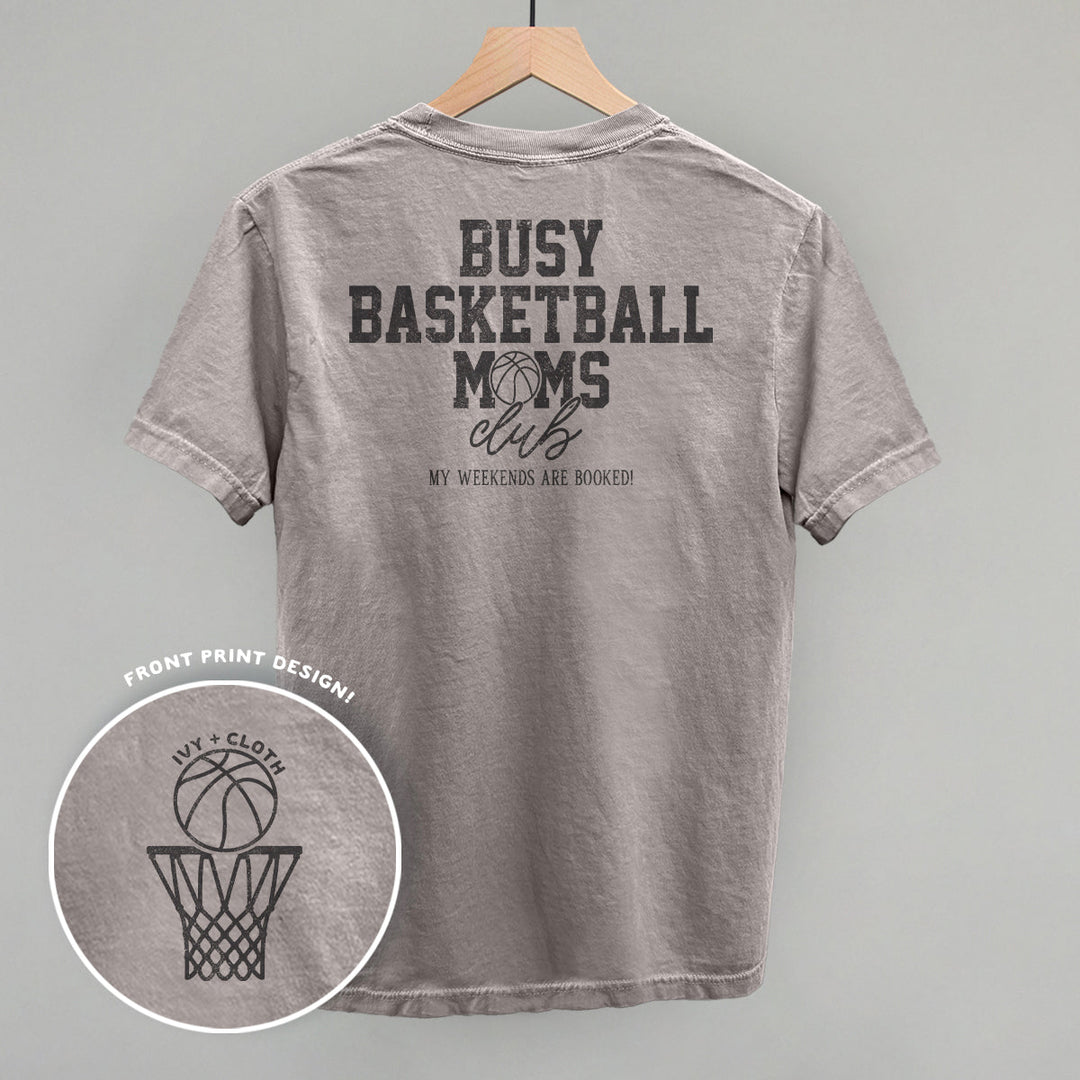 Busy Basketball Moms Club (Back Print)