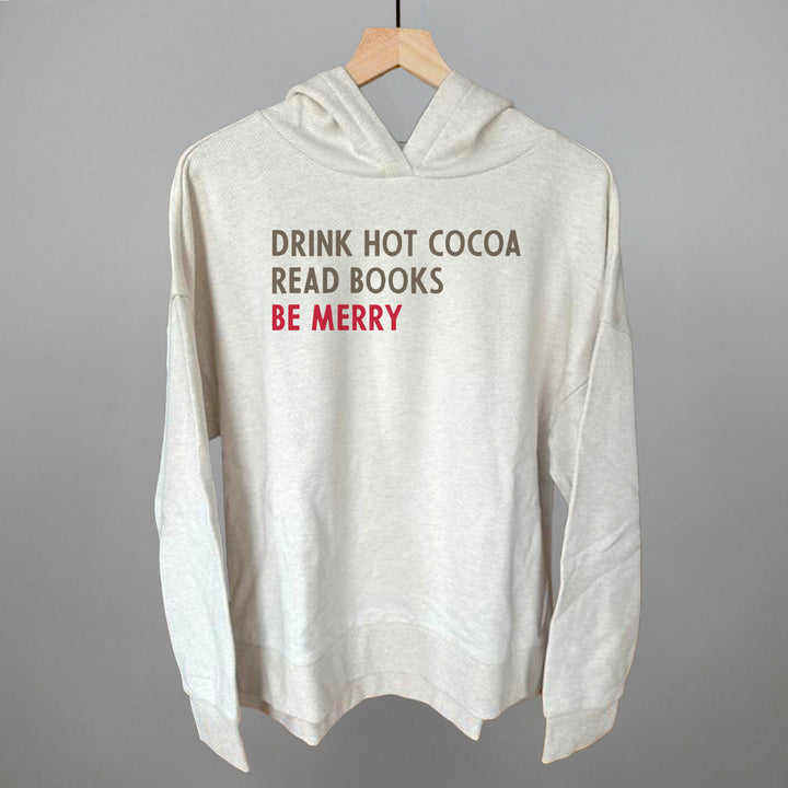 Drink Hot Cocoa Read Books Be Merry