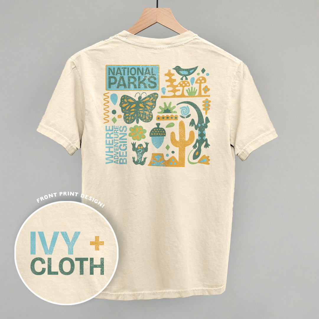 National Parks Doodles (Back Print)