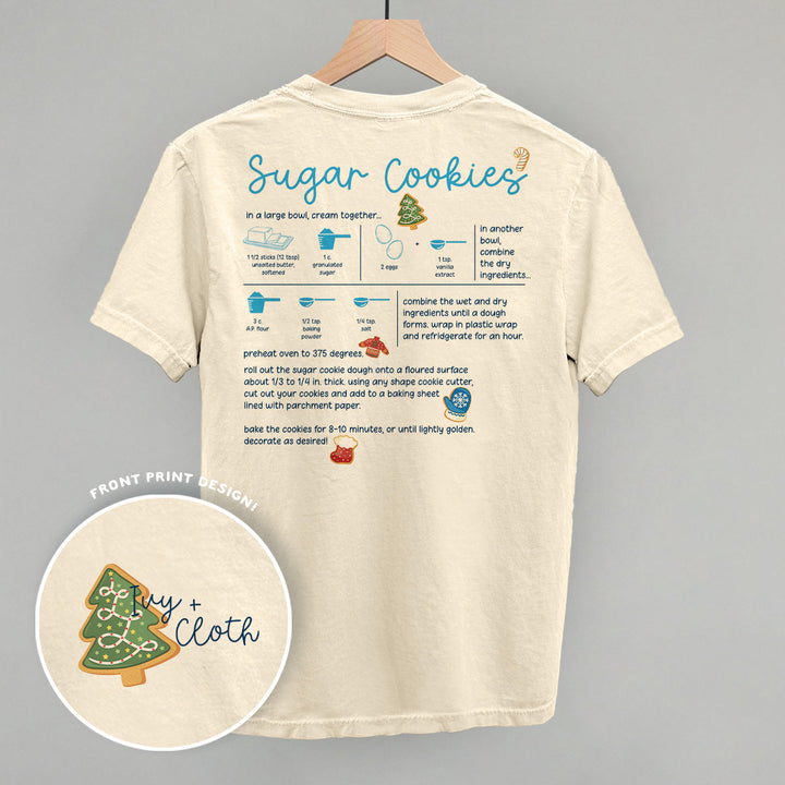 Sugar Cookie Recipe (Back Print)