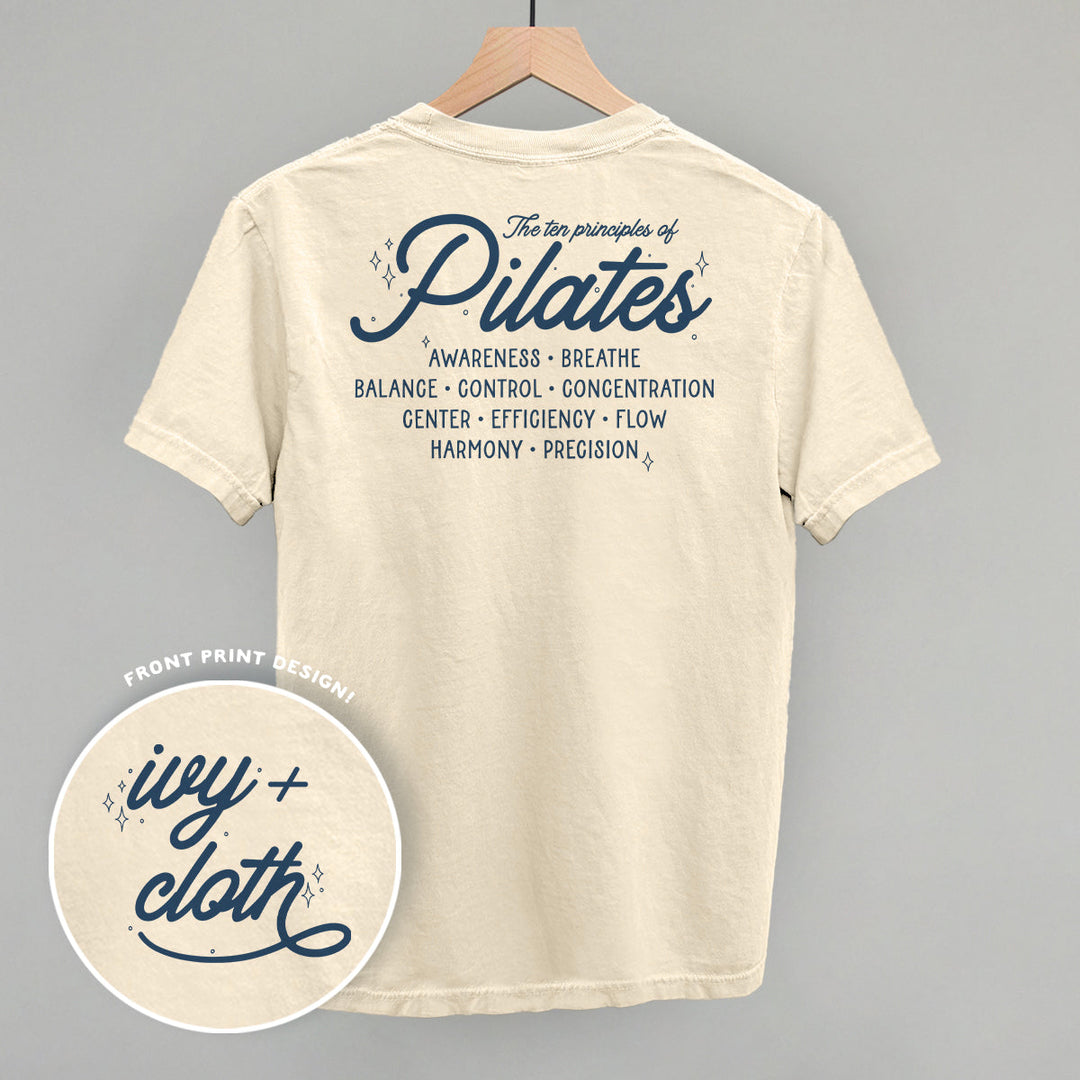 The 10 Principles Of Pilates (Back Print)