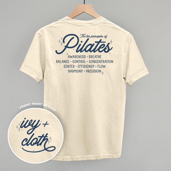 The 10 Principles Of Pilates (Back Print)