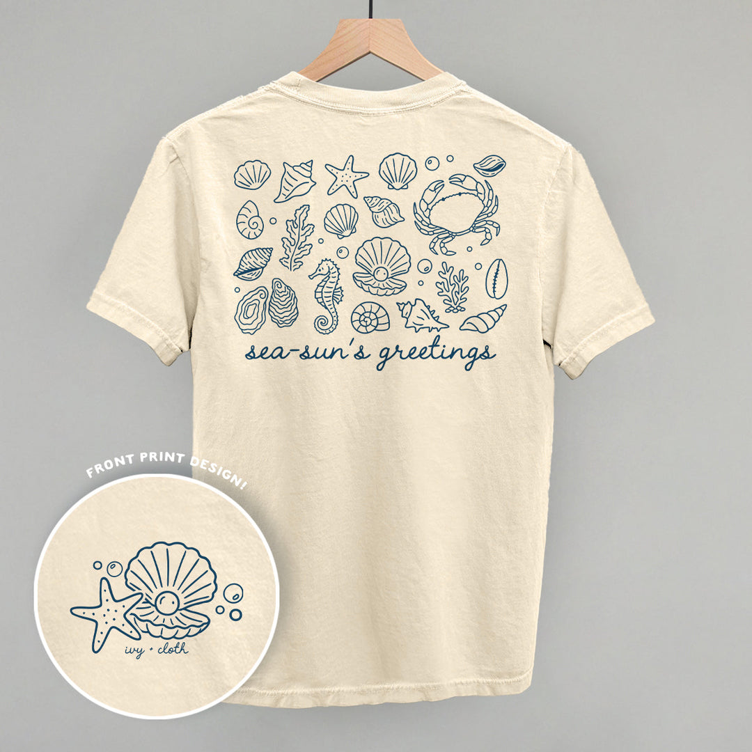 Sea-Sun's Greetings (Back Print)