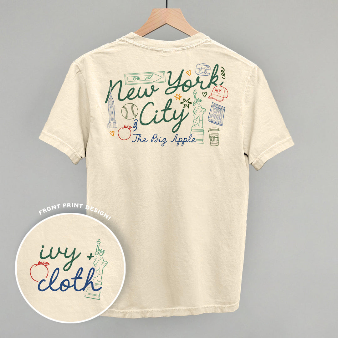 New York City Doodles (Back Print)