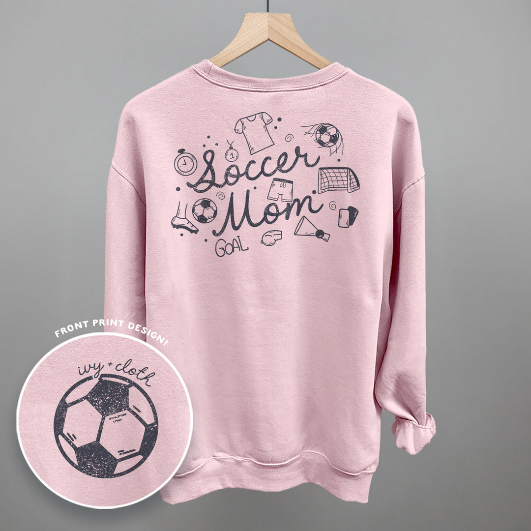 Soccer Mom (Script + Doodles) (Back Print)