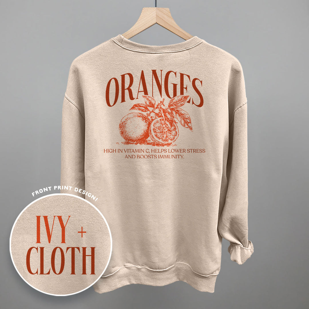 Orange Wellness (Back Print)