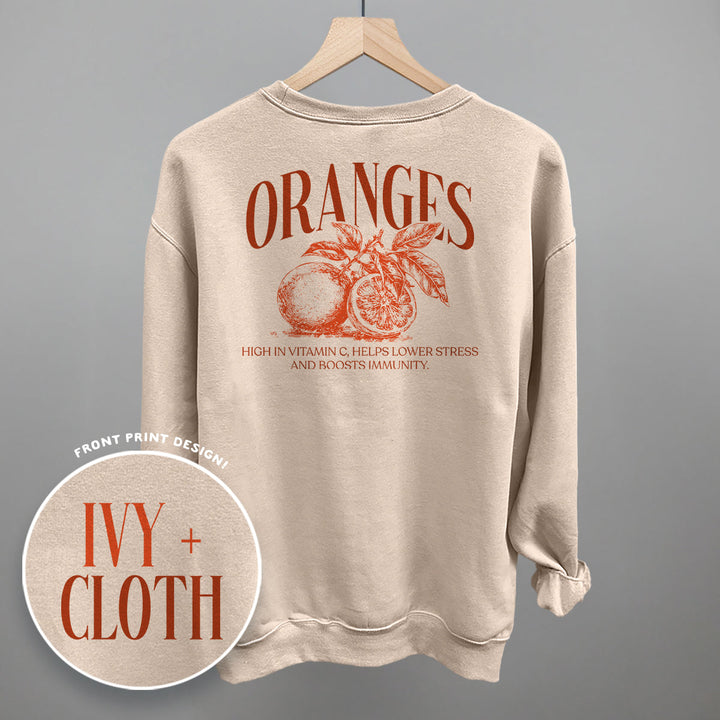 Orange Wellness (Back Print)