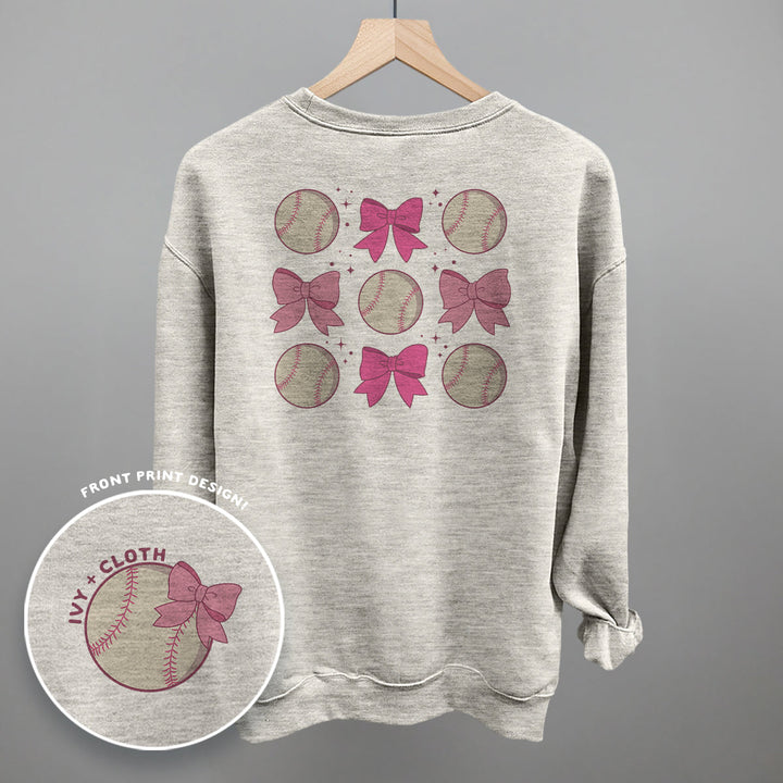 Baseball and Bows (Back Print)