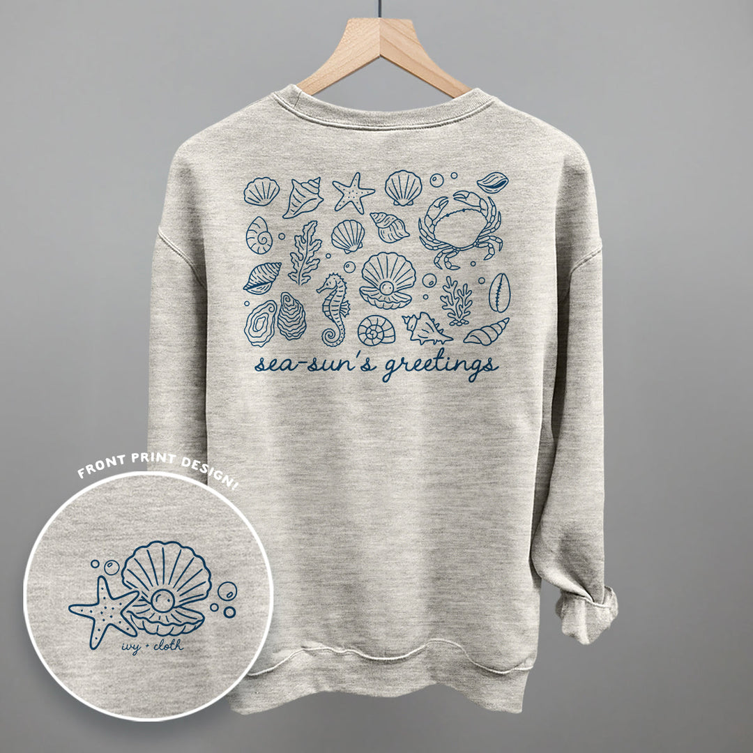 Sea-Sun's Greetings (Back Print)