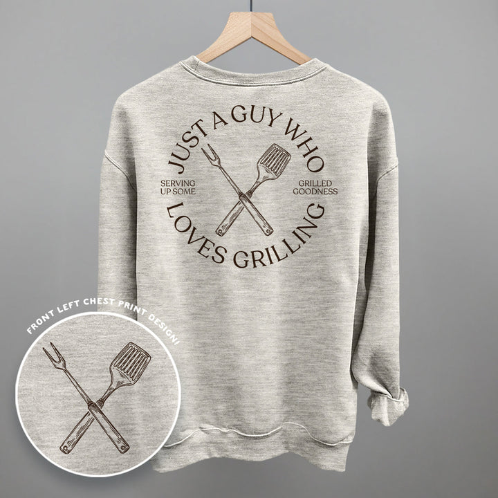 Just A Guy Who Loves Grilling (Back Print)