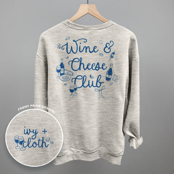 Wine & Cheese Club (Back Print)