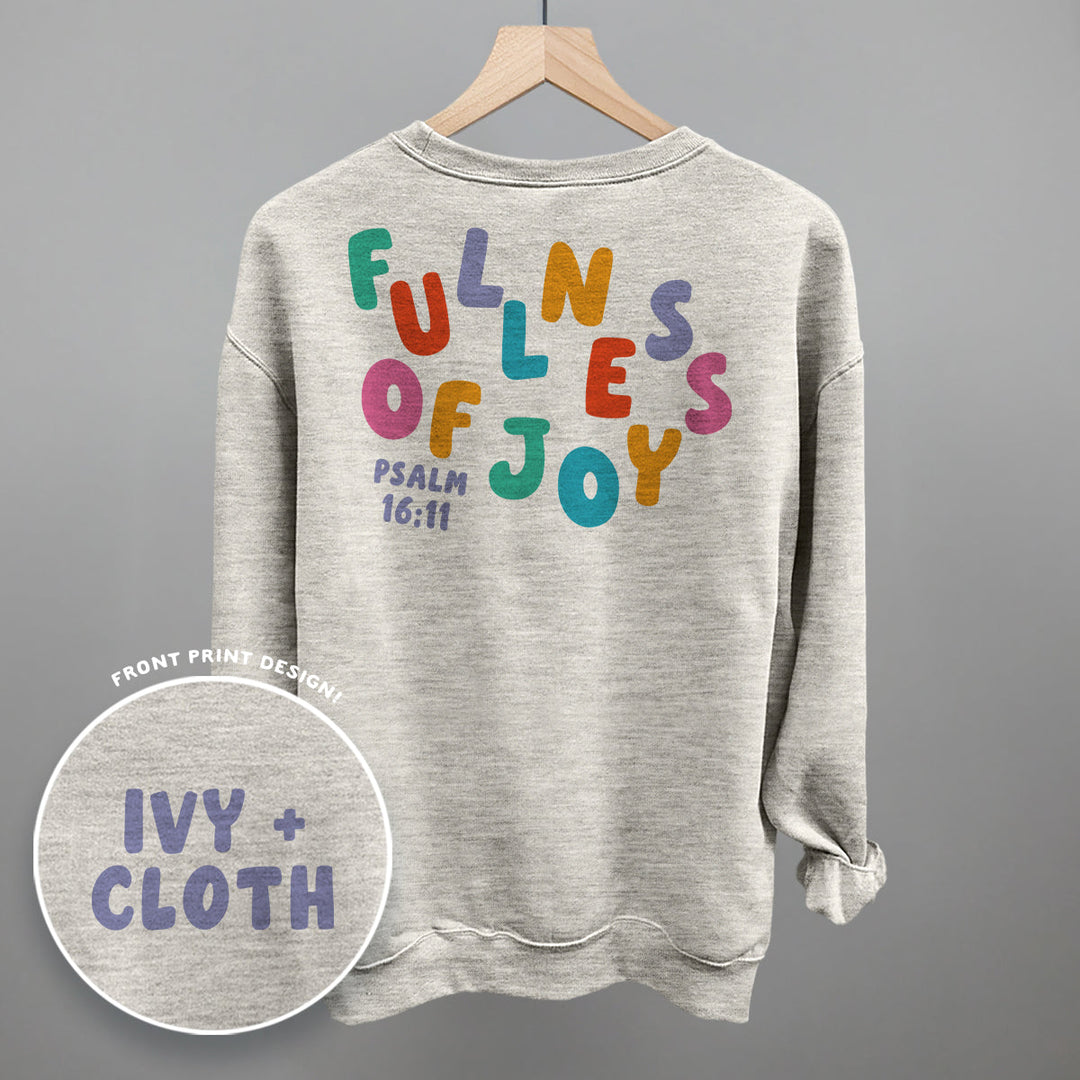 Fullness Of Joy Colorful (Back Print)
