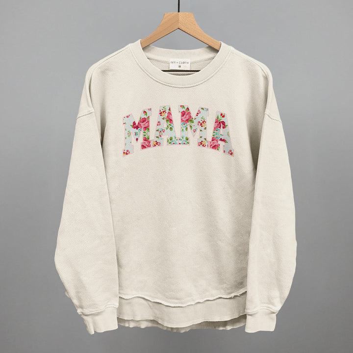 Mama (Block Letter Floral)