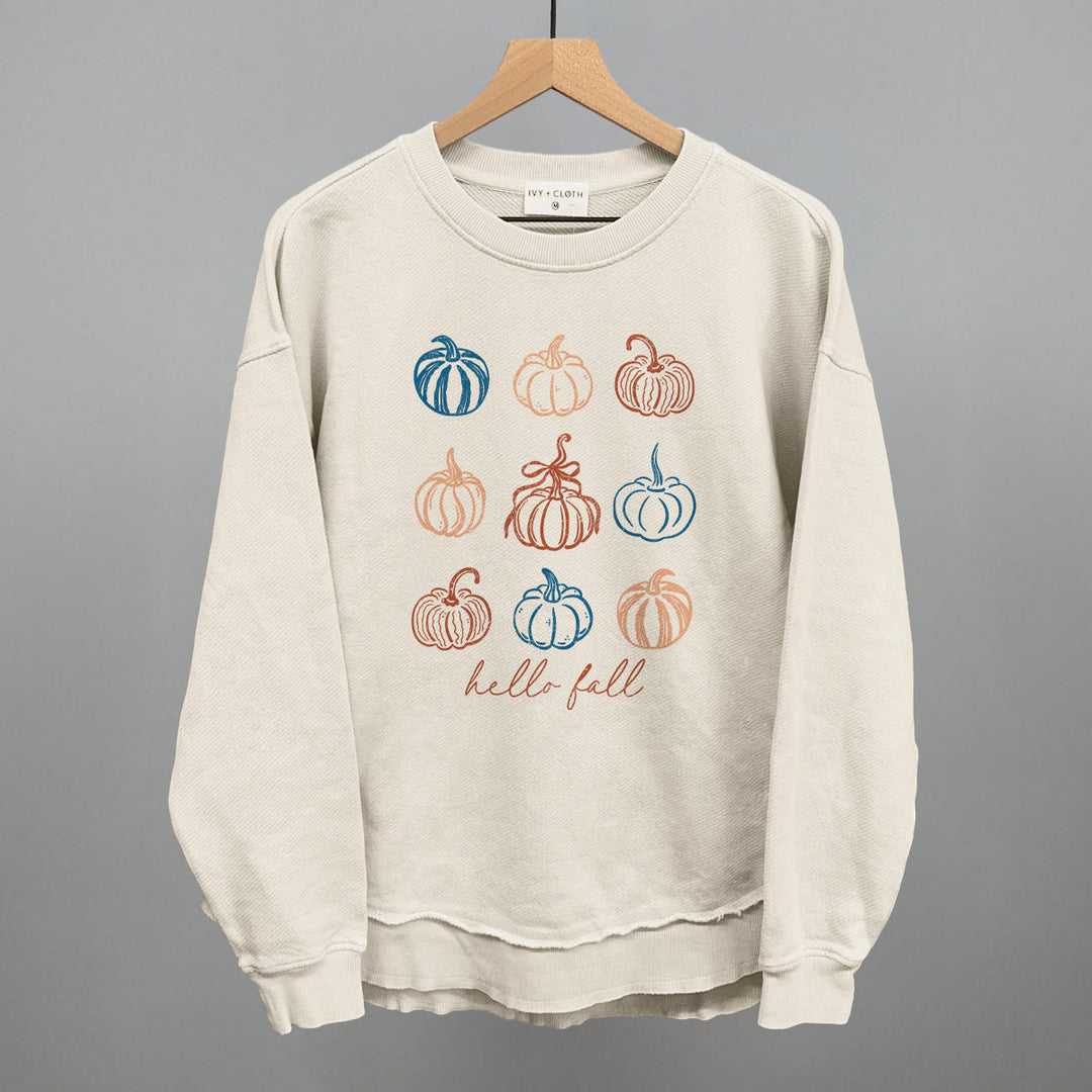 Hello Fall Pumpkin Doodles