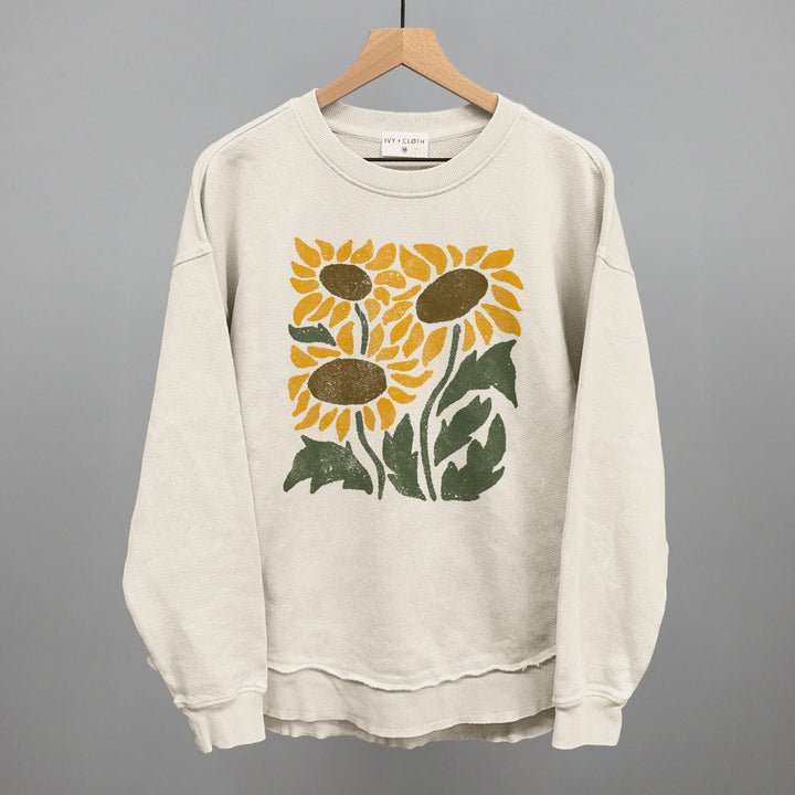 Abstract Sunflowers