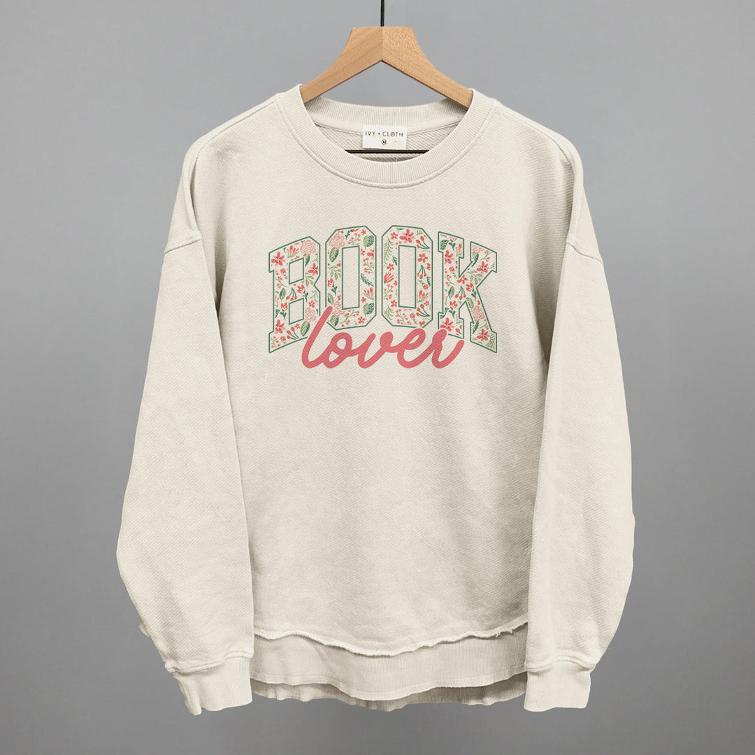 Book Lover Floral Arch + Script