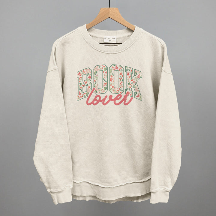 Book Lover Floral Arch + Script