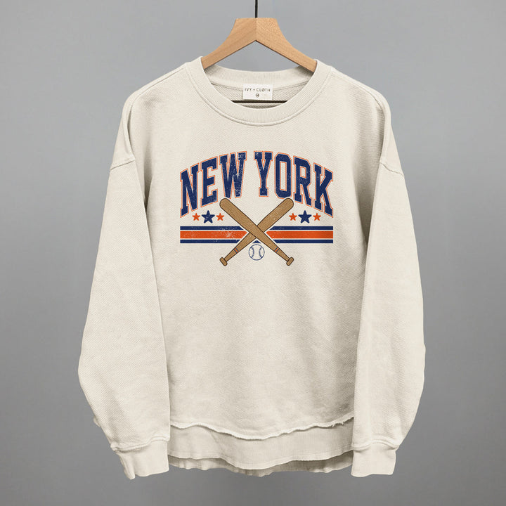 New York Baseball (Blue/Orange)