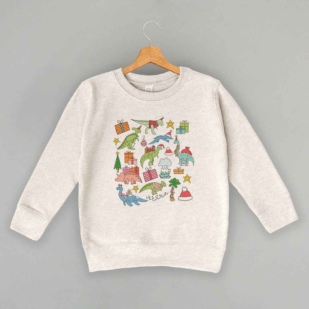 Christmas Dinosaur Collage (Kids)