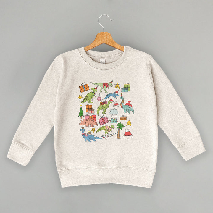 Christmas Dinosaur Collage (Kids)
