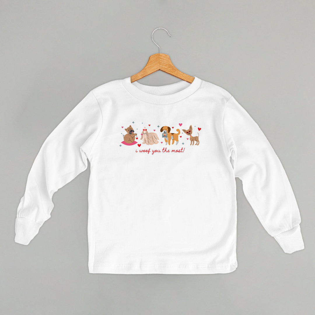 I Woof You The Most Dog Doodles (Kids)