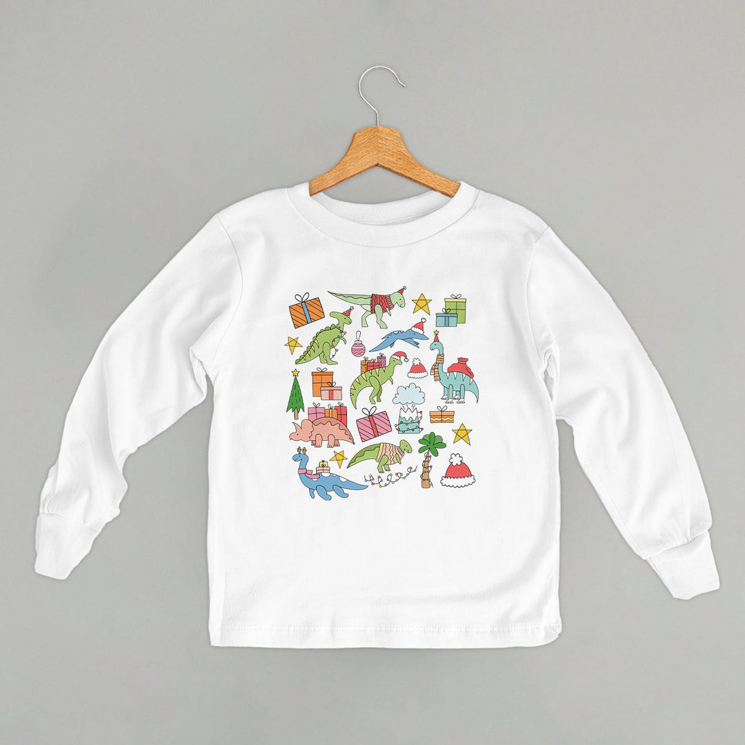 Christmas Dinosaur Collage (Kids)