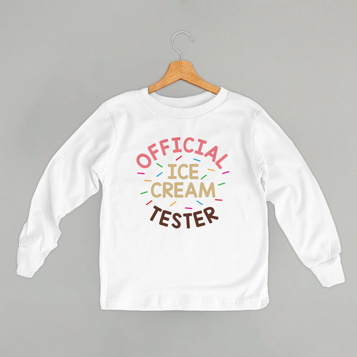 Official Ice Cream Tester (Kids)