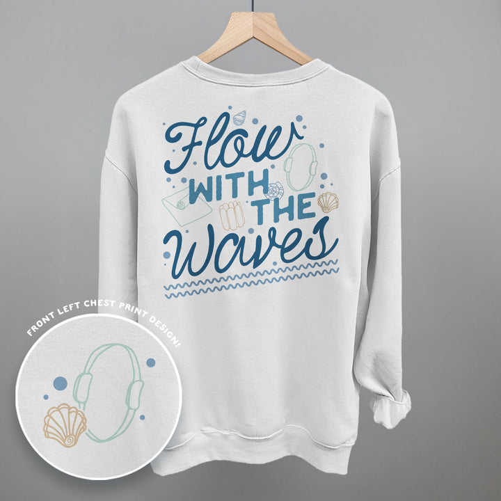 Flow With The Waves (Back Print)