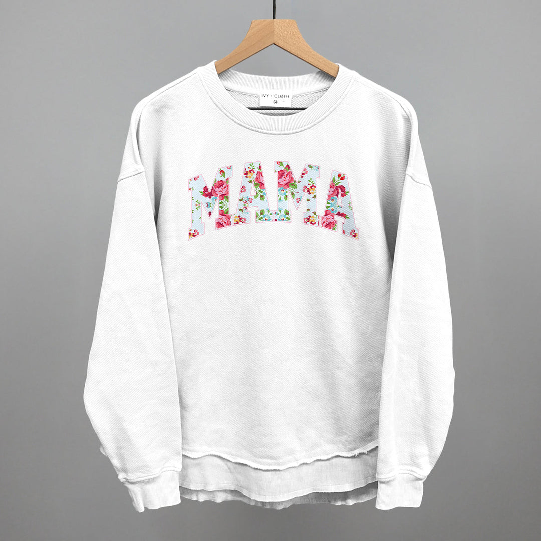 Mama (Block Letter Floral)