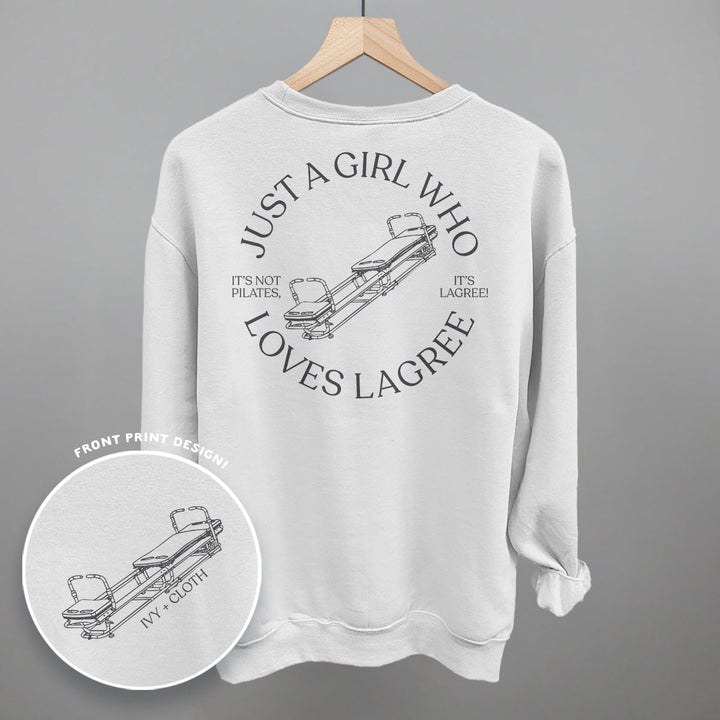 Just A Girl Who Loves Lagree (Back Print)