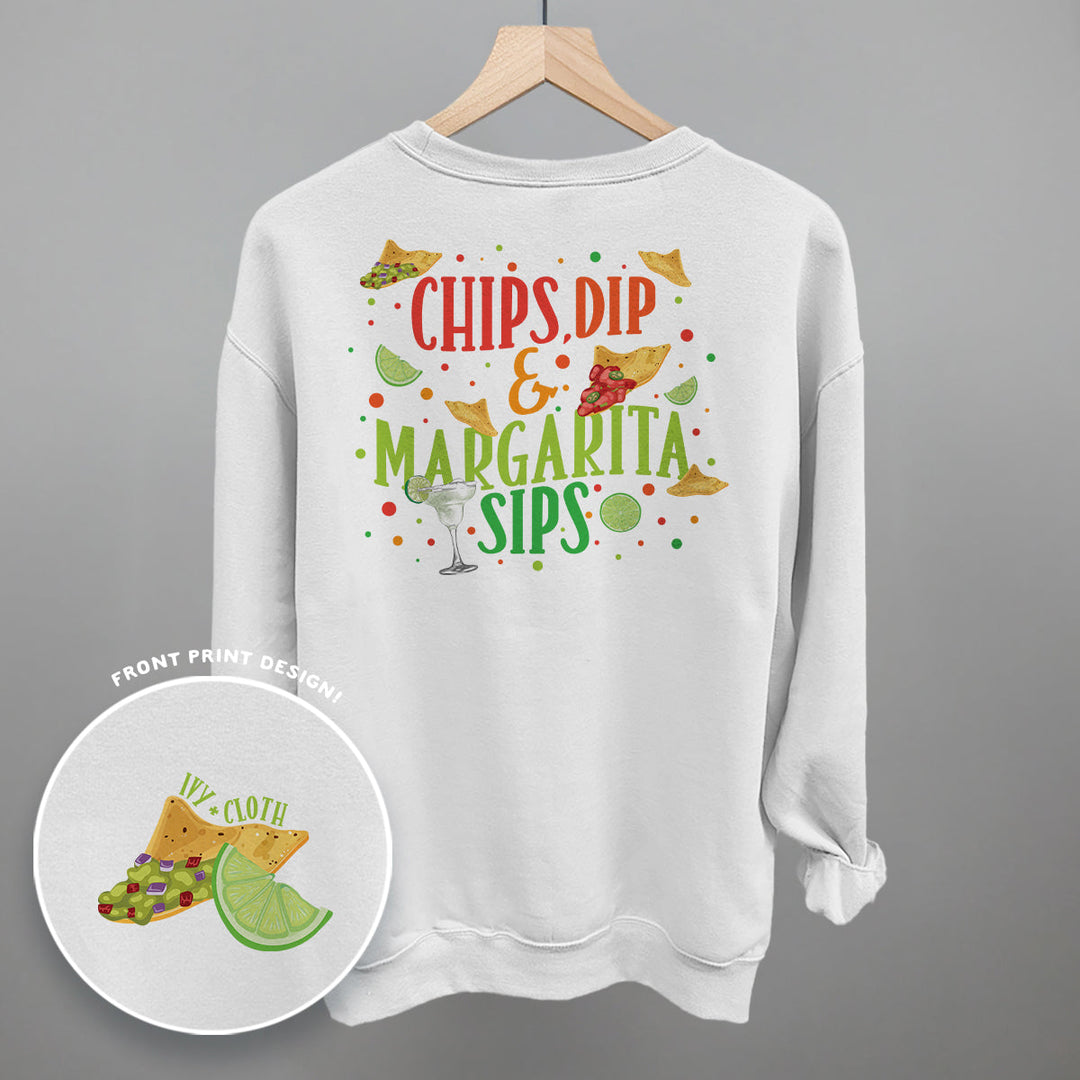 Chips, Dip & Margarita Sips (Back Print)