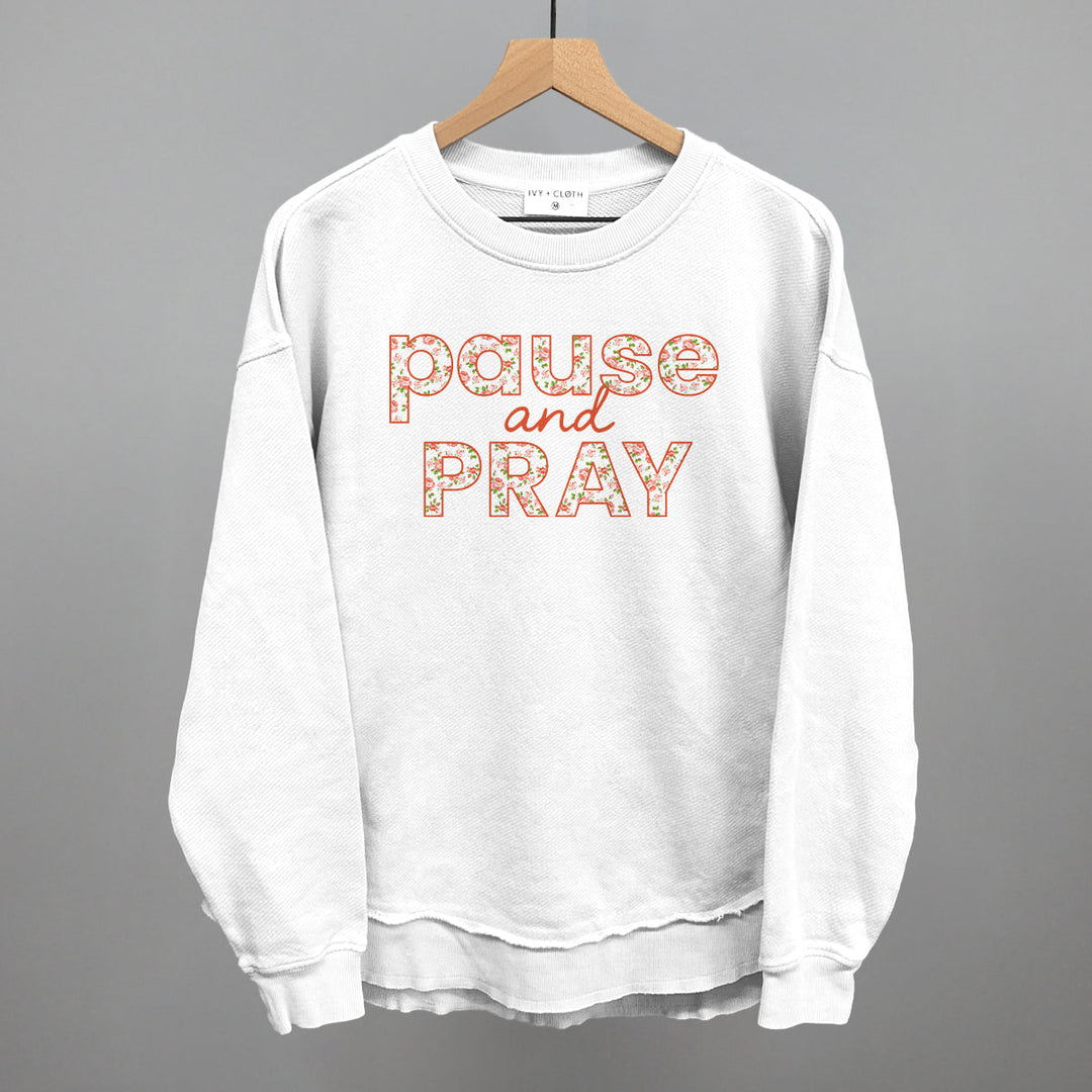 Pause And Pray Floral