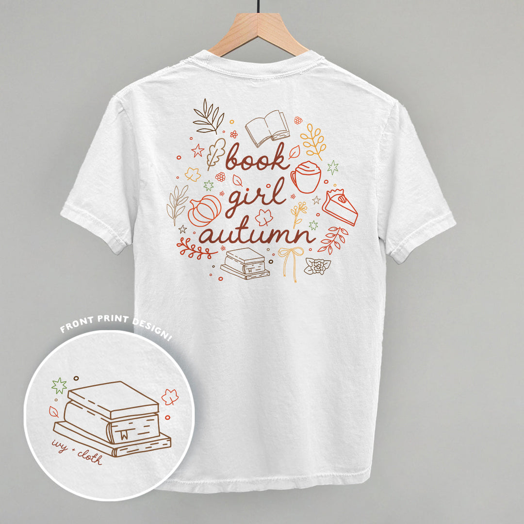 Book Girl Autumn (Back Print)