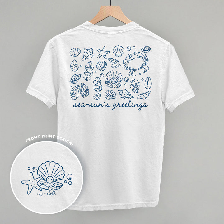 Sea-Sun's Greetings (Back Print)