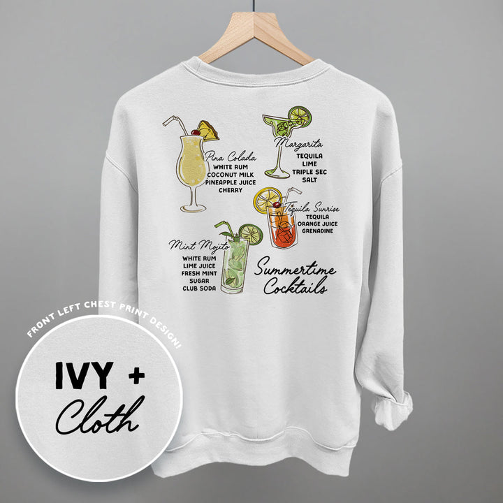 Summertime Cocktails (Back Print)