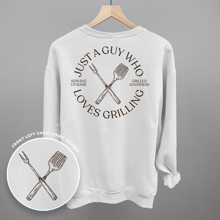 Just A Guy Who Loves Grilling (Back Print)