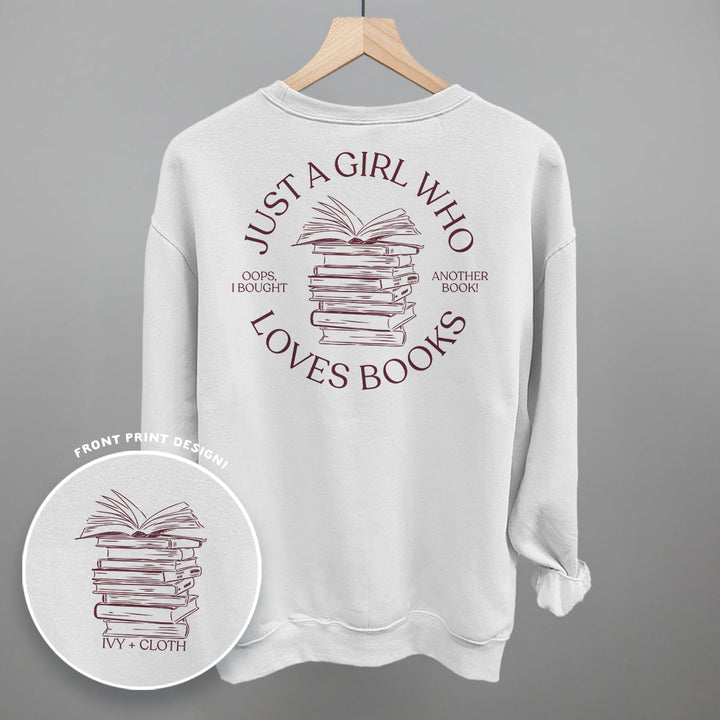 Just A Girl Who Loves Books (Back Print)