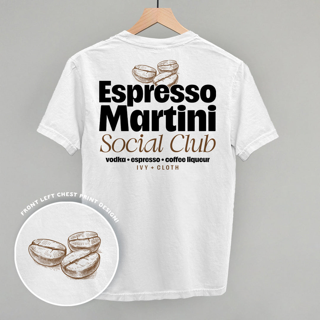 Espresso Martini Social Club (Back Print)