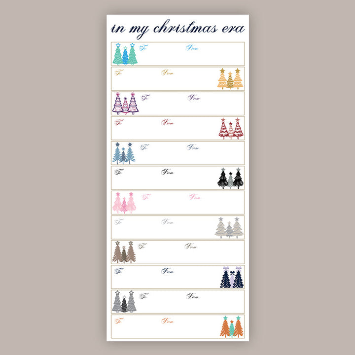 In My Christmas Era Holiday Tags (Sticker Sheet)